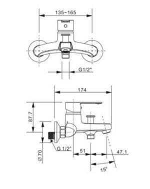 Vòi nóng lạnh Seva WF-6511