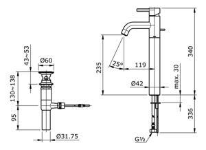 Vòi nóng lạnh Toto TX116LESN