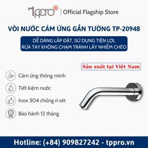 Vòi nước cảm ứng gắn tường TP-20948