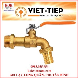 Vòi nước tay gạt inox Việt Tiệp 1011020