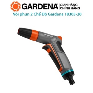 Vòi phun bằng nhựa Gardena 18303-20 - 2 chế độ