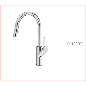 Vòi rửa bát dây rút Eurogold EUF333CR