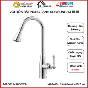 Vòi rửa bát dây rút Sobisung YJ-8815