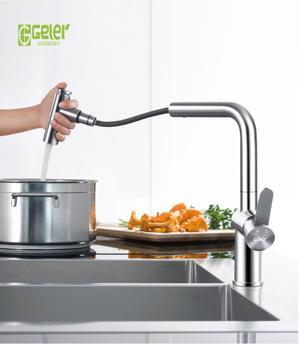 Vòi rửa bát Geler nóng lạnh GL-3065