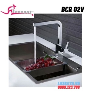 Vòi rửa bát kéo rút Bancoot BCR 02V