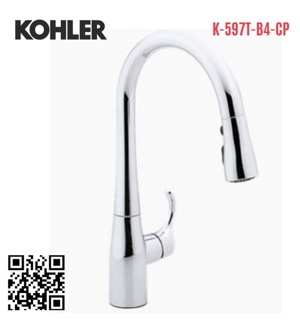 Vòi rửa bát Kohler K-597T-B4-CP