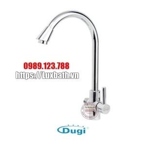 Vòi rửa bát lạnh gắn tường Dugi DG708CR