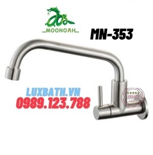 Vòi rửa bát lạnh inox 304 Moonoah MN-353