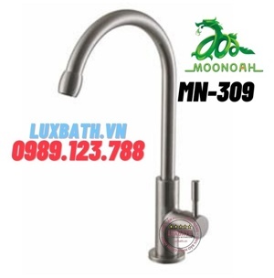 Vòi rửa bát lạnh inox 304 Moonoah MN-309