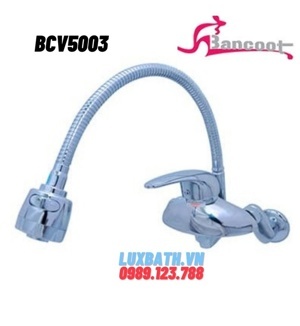 Vòi rửa bát nóng lạnh cần mềm Bancoot BCV-5003