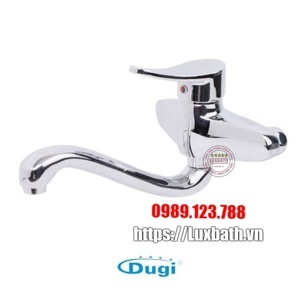 Vòi rửa bát nóng lạnh gắn tường Dugi DG702