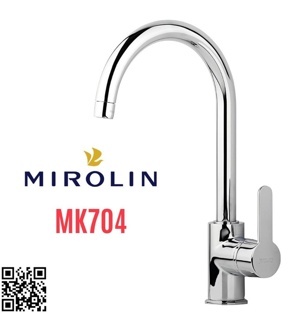 Vòi rửa bát nóng lạnh Hàn Quốc Mirolin MK-704