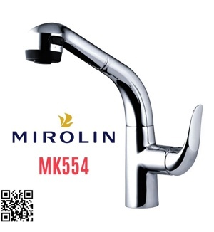 Vòi rửa bát nóng lạnh Hàn Quốc Mirolin MK-554