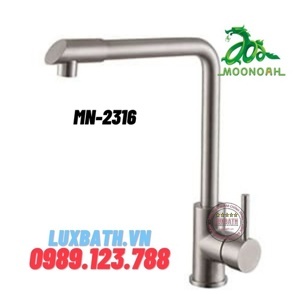 Vòi rửa bát nóng lạnh inox 304 Moonoah 2316