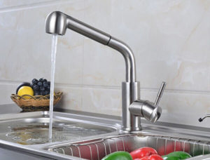 Vòi rửa bát nóng lạnh inox 304 Zento SUS3315