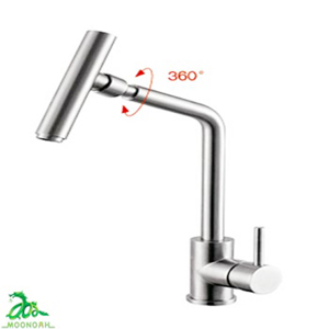 Vòi rửa bát nóng lạnh inox 304 Moonoah MN-643