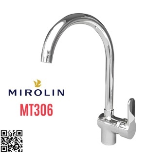 Vòi rửa bát nóng lạnh Mirolin MT306