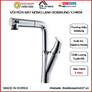 Vòi rửa bát nóng lạnh Sobisung YJ-8834