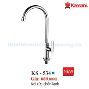 Vòi rửa chén lạnh Kassani KS-534