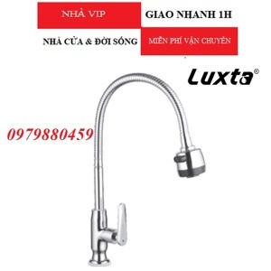 Vòi rửa chén lạnh tay gạt Luxta L3101T3B