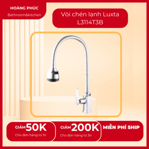 Vòi rửa chén Luxta L3114T3B