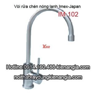 Vòi rửa chén nóng lạnh Imex IM-102