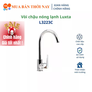 Vòi rửa chén nóng lạnh Luxta L3223C