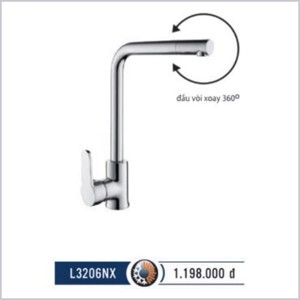 Vòi rửa chén nóng lạnh Luxta L3206NX