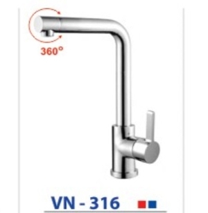 Vòi rửa chén nóng lạnh Vanni VN-316