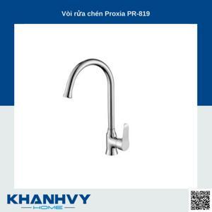 Vòi rửa chén Proxia nóng lạnh PR819