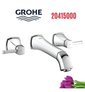 Vòi rửa Grohe 20415000 âm tường 3 lỗ nóng lạnh