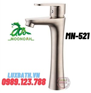 Vòi rửa lavabo nóng lạnh inox 304 Moonoah MN-521