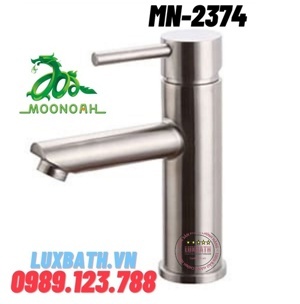 Vòi rửa lavabo nóng lạnh inox 304 Moonoah MN-2374