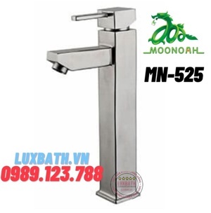 Vòi rửa lavabo nóng lạnh inox 304 Moonoah MN-525