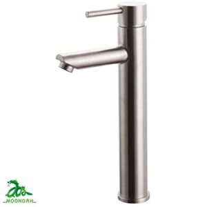 Vòi rửa lavabo nóng lạnh inox 304 Moonoah MN-2376