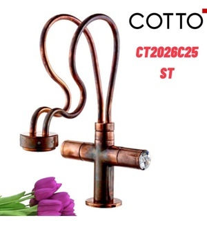 Vòi rửa mặt lavabo COTTO CT2026C25ST