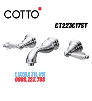 Vòi rửa mặt lavabo COTTO CT223C17ST