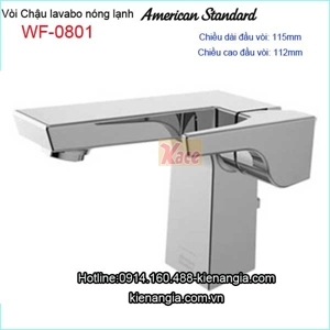 Vòi rửa mặt nóng lạnh American Standard WF-0801