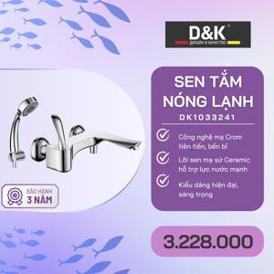 Vòi sen tắm nóng lạnh D&K DK1033241
