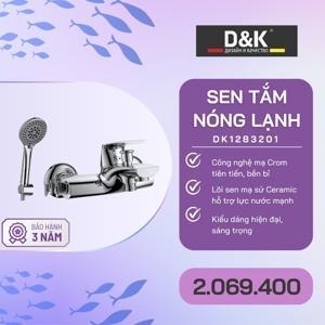 Vòi sen tắm nóng lạnh D&K DK1283201