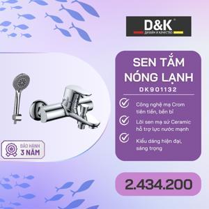 Vòi sen tắm nóng lạnh D&K DK901132