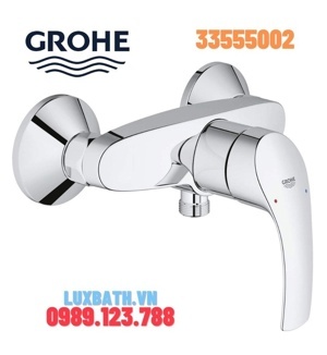 Vòi sen tắm nóng lạnh gắn tường Grohe 33555002