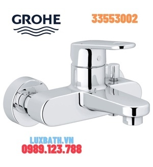 Vòi sen tắm nóng lạnh gắn tường Grohe 33553002