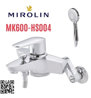 Vòi sen tắm nóng lạnh Mirolin MK600-HS004