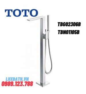 Vòi sen xả bồn tắm Toto TBG02306B/TBN01105B