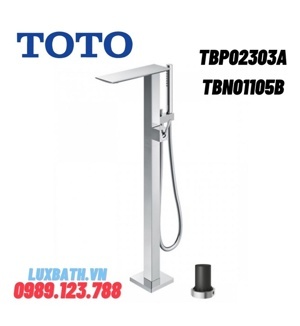 Vòi sen xả bồn tắm Toto TBP02303A/TBN01105B