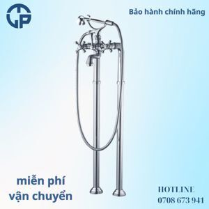 Vòi xả bồn đặt sàn nóng lạnh kèm sen tắm ToTo TX411SCV3BR
