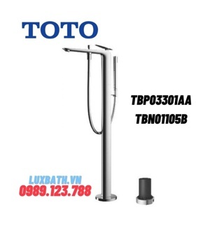 Vòi xả bồn tắm đặt sàn Toto TBP03301AA/TBN01105B