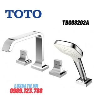 Vòi xả bồn tắm Toto TBG08202A kèm sen 4 lỗ