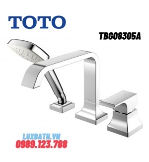 Vòi xả bồn tắm Toto TBG08305A 3 lỗ nóng lạnh